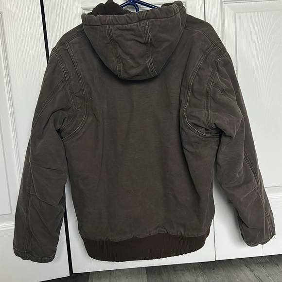 Key Apparrel Polar King Brown Thick Warm Winter Zip Up Jacket Three Pocketed - Picture 2 of 10
